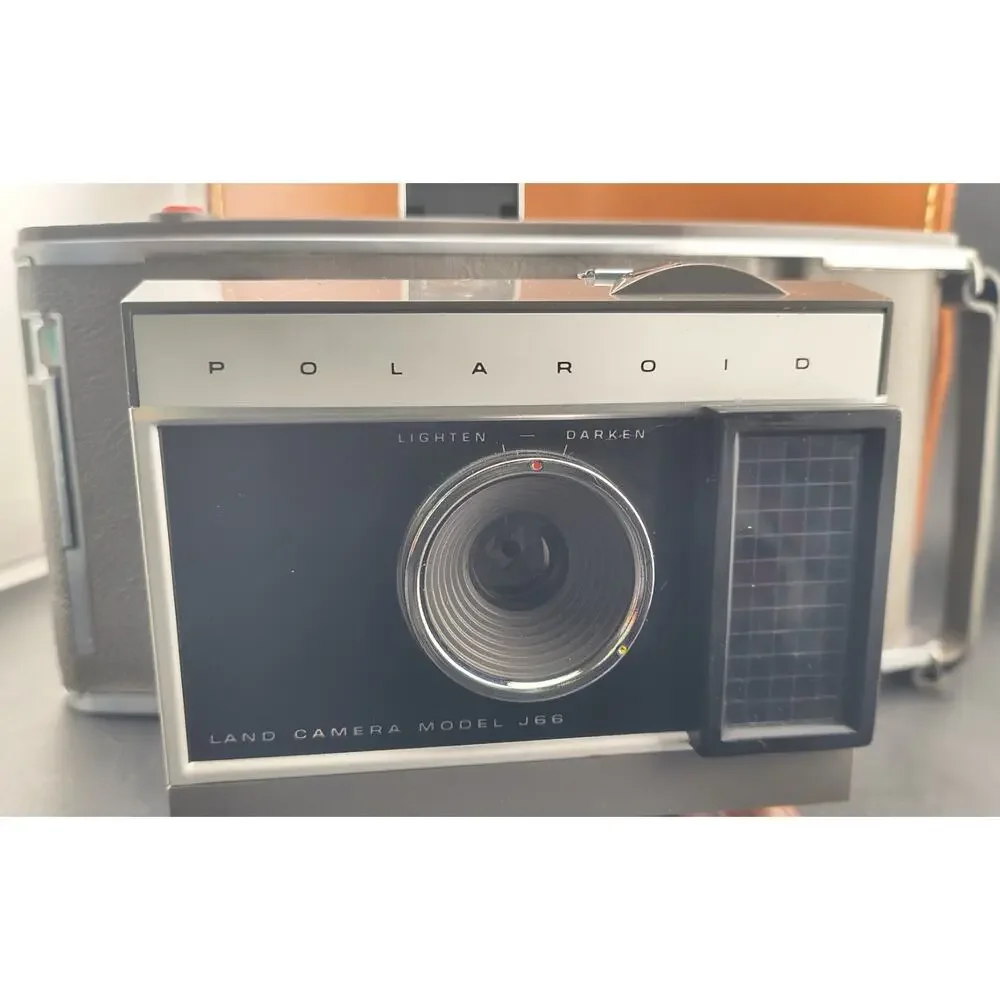 Vintage Polaroid J66 Camera Set - Pristine Bundle with Case & Accessories